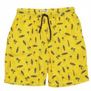 NEW SUN CHILD boys' booby swim trunks in banana surf